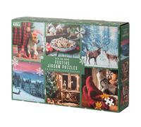 Professor Puzzle Six In One Festive Jigsaw Puzzles