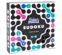 Professor Puzzle Sudoku Game | Wooden Travel Sudoku Puzzle with 81 Number Pegs | Includes 16 Challenge Cards & Solutions | Portable Brain Teaser & Logic Game