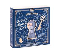 Professor Puzzle The Case of Sherlock’s Lock Puzzle | Mechanical Wooden Brainteaser | Solve the Sequence to Release the Lock | Detective Puzzle Game for Adults & Teens | Gift