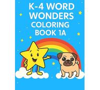 Professor Star's Pre-K Word Wonders Coloring Book Level 1A (Professor Star's Word Wonders K-4)