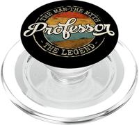 Professor The Man The Myth The Legend Vintage Stamp Academic PopSockets PopGrip for MagSafe