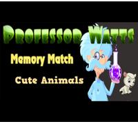 Professor Watts Memory Match Cute Animals PC Steam CD Key