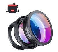 PROfezzion 18mm HD Wide Angle Lens for Sony ZV-1F ZV-E10 II Canon G7X III | for Sony ZV-E10II ZVE10 ZV1F A6400 A6300 A6100 A6000 ZV-1 RX100 VII VI V Canon G7X Mark II III G5X Camera, No Vignetting