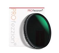 PROfezzion 49mm ND Filter ND2-2000 VND Variable Neutral Density Fader for Canon EOS R100 R50 R10 with RF-S 18-45mm Kit Lens, for Canon EOS M50 M6 Mark II M5 with EF-M 15-45mm Kit Lens & More 49mm Lens