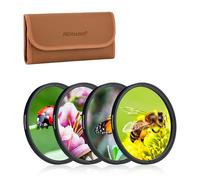 PROfezzion 67mm Macro Lens Close-up Macro Photography Filter Kit for Canon EOS R6 R6II R RP + RF 24-105mm f4-7.1 Kit Lens, Canon 90D 80D 70D 77D + EF-S 18-135mm f3.5-5.6 Kit Lens & More 67mm Lens