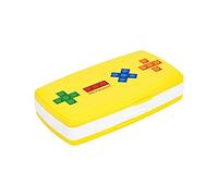 PROfezzion 72 Slots Switch Game Card Case Storage Carrying Holder for Nintendo Switch Game Cartridges (24 NS Cards + 48 Micro SD Cards) -Yellow
