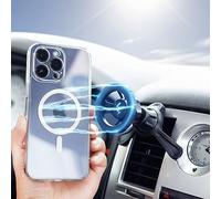 PROfezzion Deluxe Premium Metal Magnetic Car Mount Phone Holder for MagSafe | Ultra Strong Magnetic Hold, for Car Air Vent Compatible with iPhone 18 17 16 15 14 13 12 Pro Max & All Cell Phones