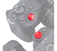 PROfezzion Non-Screw Soft Release Button, Concave/Convex, Bright Red Kit