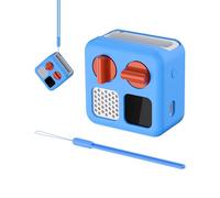 PROfezzion Silicone Cover for Yoto Mini, Protective Jacket for Yoto Mini Kids Audio & Music Player, Anti-slip Skin Cover Case (Blue)