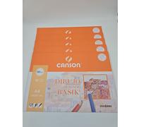 Proffessional Quality Drawing paper Canson 10 Sheets [50 Units] - 130g/m²