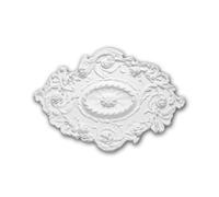 Profhome 156029 Ceiling Rose Medallion Rosette Ceiling Decoration 76.7 x 53.2 cm