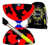 Profi-Diabolo-Set Jester RED