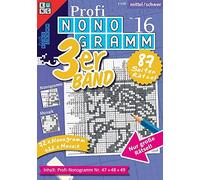 Profi-Nonogramm 3er-Band Nr. 16: Rätsel fürs Auge