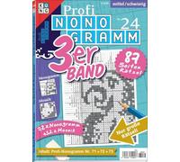 Profi-Nonogramm 3er-Band Nr. 24: Rätsel fürs Auge (Profi- Nonogramm Nr. 71, 72, 73)
