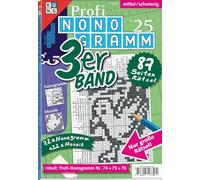 Profi-Nonogramm 3er-Band Nr. 25: Rätsel fürs Auge