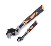 Profi-Partner Quick Release Spanner Set with Automatic Spring Reset Includes 1 Wrench with Spans 7-15mm and One 15-35mm