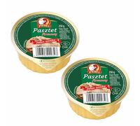 Profi Pate 250g Canned Food | Product of Poland | Delicate and Fluffy Texture | an Ideal Condiment for Chutney's, Pickles, Fresh Bread & Savoury Biscuits (Poultry Pate Chicken, 2 Pack)