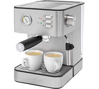 ProfiCook PC-ES 1209 Espresso Machine 20 Bar Max. Pump Pressure, Cup Preheating Function, 1.8 L Water Tank, Original Italian Professional Espresso Pump Made of Steel