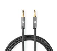 1m SHIELDED OFC 3.5mm Jack Plug Aux Cable Audio Lead to Headphone/MP3/iPod/Car