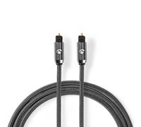 NEDIS Premium Digital Optical Toslink Audio Cable/Black - 1m