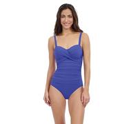Profile by Gottex Tutti Frutti Solid Women's One-Piece Bathing Swimsuit with D Cup Bra and Wide Straps - Swim Essential, Royal, (8) D
