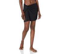 Profile by Gottex Women's Kundala Twist Knot Skirt, Black, L