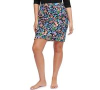Profile by Gottex Women's Modest Surplice Tie-up Skirt, Gottex Modest Flora, XL