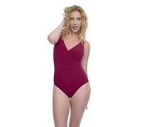 Profile by Gottex Women's One Piece Tankini Swim Essential Swimsuit, Raspberry, 16