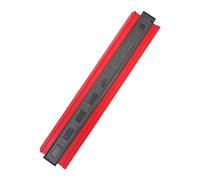 Profile Gauge Line Copier-Ruler Cutting Template Construction Woodworking Measuring Instrument Tiling Tiles Tool Irregular Shape Measurement Angle- -inch/Metric Markings Woodworking