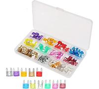 Profile Mini Small Size Blade Car Fuse Assortment Fuse Set for Auto Car Truck 2/3/5/7.5/10/15/20/25/30/35/40A Fuse Protected circuits (Color : 150pcs)