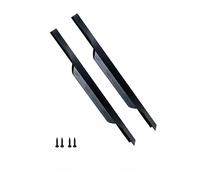 Profile Pull Handle for Furniture Wardrobe, Kitchen Cabinet, TV Unit, Drawer (Pack of 2) Highdecora Black Large