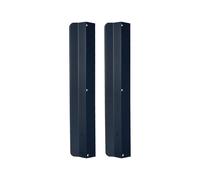 Profile Pull Handle V Style for Furniture Wardrobe, Kitchen Cabinet, TV Unit, Drawer Highdecora Black Large