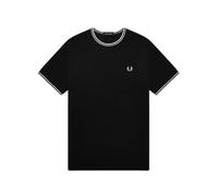 Profile T-Shirt- male- Fred Perry- T-Shirts- Black- M- Tops M