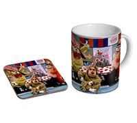 profiles Banana Splits 1968 - Ceramic Coffee Mug + Coaster Gift Set