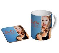 profiles Buffy The Vampire Slayer Classic - Ceramic Coffee Mug + Coaster Gift Set