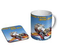 profiles Chitty Chitty Bang Bang Classic - Ceramic Coffee Mug + Coaster Gift Set