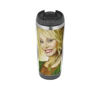 Profiles Dolly Parton Holy - Travel Mug, Thermal Insulated Cup for Hot and Cold Beverages Drinks