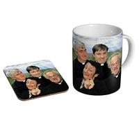 profiles Father Ted - Ceramic Coffee Mug + Coaster Gift Set