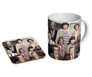 profiles Mind Your Language Classic - Ceramic Coffee Mug + Coaster Gift Set