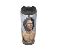 Profiles Ross Poldark Face - Travel Mug, Thermal Insulated Cup for Hot and Cold Beverages Drinks