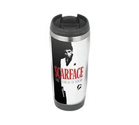 Profiles Scarface The World is Yours - Travel Mug, Thermal Insulated Cup for Hot and Cold Beverages Drinks
