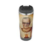 Profiles Stan Lee Jesus Holy Funny - Travel Mug, Thermal Insulated Cup for Hot and Cold Beverages Drinks