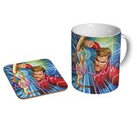 profiles The Six Million Dollar Man - Ceramic Coffee Mug + Coaster Gift Set