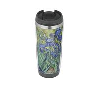 Profiles Vincent Van Gogh Irises - Travel Mug, Thermal Insulated Cup for Hot and Cold Beverages Drinks