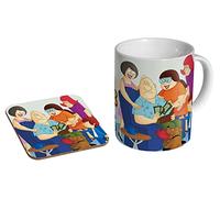 profiles Wait Till Your Father Gets Home 1970s - Ceramic Coffee Mug + Coaster Gift Set
