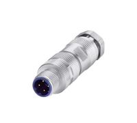 Profinet M12 Male PRO Metal, Code D-6GK1901-0DB10-6A0
