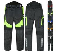 PROFIRST Motorbike Waterproof Trouser Motorcycle Protective Pant Motorcycle Armored Trouser for Men| Length 29 & 32 Inch (as8, Waist, Numeric_42, Regular, Regular, Green 32" Length, Regular)