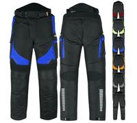 PROFIRST Motorbike Waterproof Trouser Motorcycle Protective Pant Motorcycle Armored Trouser for Men| Length 29 & 32 Inch (as8, Waist, Numeric_42, Regular, Regular, Blue 29" Length, Regular)