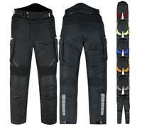 PROFIRST Motorbike Waterproof Trouser Motorcycle Protective Pant Motorcycle Armored Trouser for Men| Length 29 & 32 Inch (as8, Waist, Numeric_32, Regular, Regular, Black 32" Length, Regular)