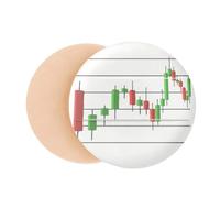 Profit Loss Line Curve Situation Air Cushion Makeup Foundation Sponge Powder Puff